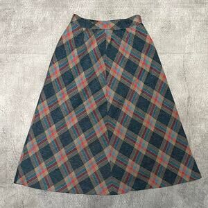 Beautiful retro gingham maxi skirt